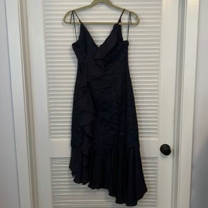 Gorgeous Navy Blue Midi Dress